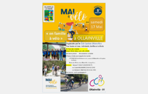 Résumé de la sortie mai à vélo